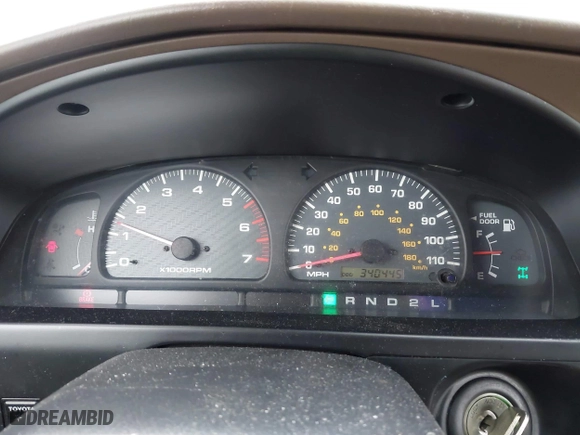 2000 Toyota 4Runner SR5 with VIN JT3HN86R2Y0294395, listed as a IAAI auction lot 41777872 with 340,445 mi miles. Bid and sale history available at carsss.com. Image 7.