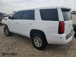 2018 Chevrolet Tahoe Commercial with VIN 1GNSKFEC7JR126384, listed as a Copart auction lot 70144814 with 0 mi miles and Clean Title. Bid and sale history available at carsss.com. Image 2.