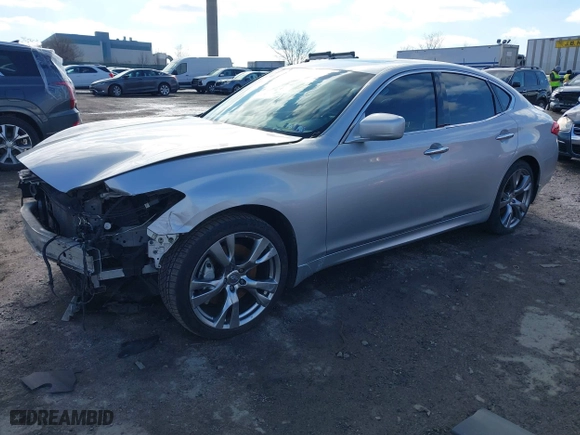 2011 Infiniti M37 with VIN JN1BY1AP3BM324691, listed as a IAAI auction lot 41542332 with 167,410 mi miles. Bid and sale history available at carsss.com. Image 17.