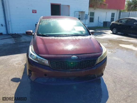 2017 Kia Forte LX with VIN 3KPFK4A74HE015210, listed as a IAAI auction lot 41799420 with 96,106 mi miles. Bid and sale history available at carsss.com. Image 6.
