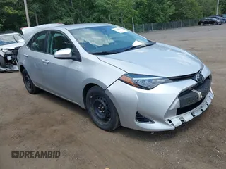 2018 Toyota Corolla L with VIN 2T1BURHE3JC967274, listed as a IAAI auction lot 42634739 with 58,911 mi miles and . Bid and sale history available at DreamBid. Image 1.