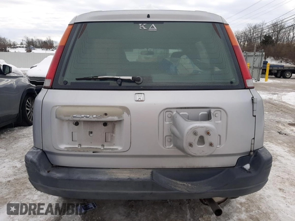 1997 Honda CR-V with VIN JHLRD1852VC031860, listed as a Copart auction lot 88397465 with 407,837 mi miles and Salvage Title. Bid and sale history available at carsss.com. Image 6.