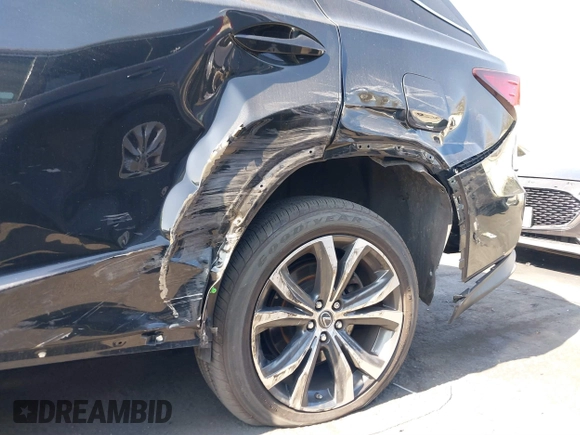 2020 Lexus RX with VIN JTJHZKEA3L2016365, listed as a IAAI auction lot 41615430 with 33,853 mi miles. Bid and sale history available at carsss.com. Image 6.