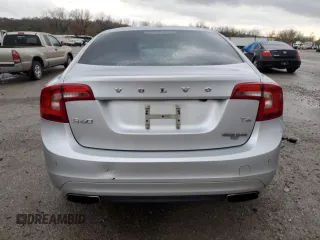 2015 Volvo S60 T6 Drive-E Platinum with VIN YV149MFMXF2335458, listed as a Copart auction lot 80777934 with 140,790 mi miles and Salvage title. Bid and sale history available at DreamBid. Image 6.