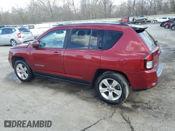 2015 Jeep Compass High Altitude Edition with VIN 1C4NJDEB0FD175824, listed as a Copart auction lot 51745415 with 171,642 mi miles and Salvage Title. Bid and sale history available at carsss.com. Image 2.