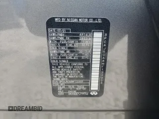 2021 Infiniti QX50 Essential с VIN 3PCAJ5CA8MF122003, выставлен на аукционе Copart как лот 63763465 с пробегом 56 039 миль миль и Списание • Salvage title. История ставок и продаж доступна на DreamBid. Изображение 14.