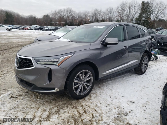 2024 Acura RDX w/Technology Package with VIN 5J8TC2H56RL003532, listed as a Copart auction lot 88216955 with 4,636 mi miles and Salvage Title. Bid and sale history available at carsss.com. Image 1.