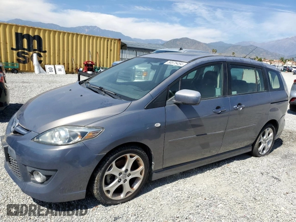 2009 Mazda 5 Sport with VIN JM1CR29L990345262, listed as a Copart auction lot 56575454 with Not Provided miles and Salvage Title. Bid and sale history available at DreamBid. Image 1.