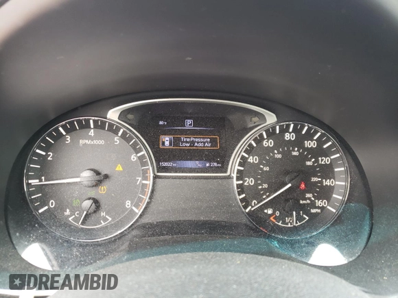 2017 Nissan Altima S with VIN 1N4AL3AP3HC261695, listed as a Copart auction lot 60153315 with 152,022 mi miles and Salvage title. Bid and sale history available at DreamBid. Image 9.