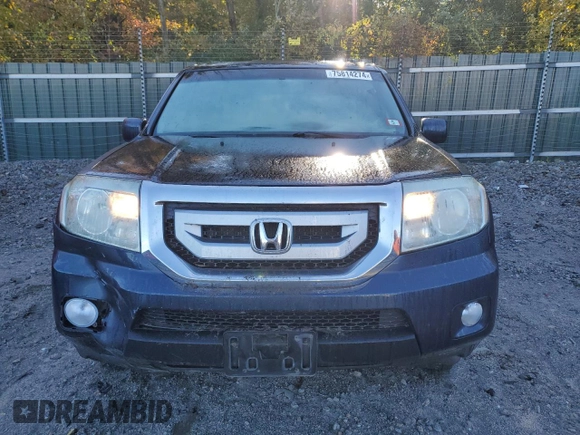 2011 Honda Pilot EX-L with VIN 5FNYF4H53BB019834, listed as a Copart auction lot 75814274 with 204,950 mi miles and Salvage Title. Bid and sale history available at carsss.com. Image 5.