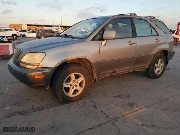 2003 Lexus RX 300 with VIN JTJGF10U630157460, listed as a Copart auction lot 77886294 with 290643 miles and Clean Title. Bid and sale history available at carsss.com. Image 1.