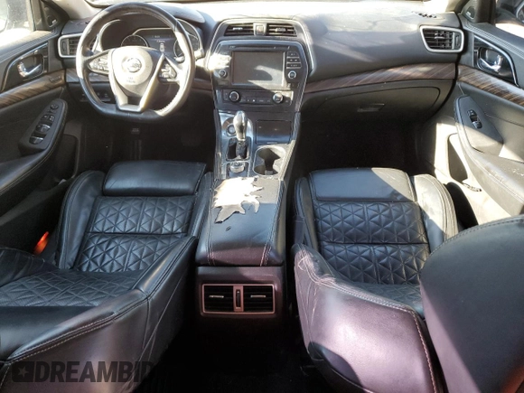 2017 Nissan Maxima S with VIN 1N4AA6AP3HC455327, listed as a Copart auction lot 81895214 with 97,632 mi miles and Non repairable. Bid and sale history available at DreamBid. Image 8.