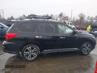 2020 Nissan Pathfinder Platinum with VIN 5N1DR2DM2LC597568, listed as a IAAI auction lot 41868520 with 50,794 mi miles. Bid and sale history available at carsss.com. Image 13.