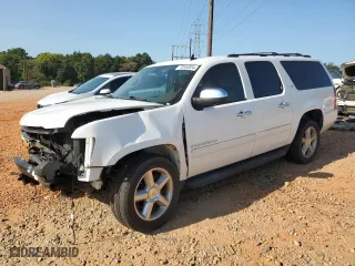 2014 Chevrolet Suburban LTZ with VIN 1GNSCKE06ER208821, listed as a Copart auction lot 70534924 with 81,098 mi miles and Salvage Title. Bid and sale history available at carsss.com. Image 1.