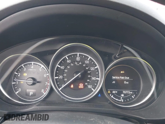2018 Mazda CX-5 Grand Touring with VIN JM3KFBDM8J0406276, listed as a IAAI auction lot 41447355 with 70,772 mi miles. Bid and sale history available at carsss.com. Image 7.