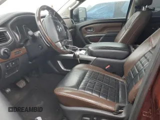 2017 Nissan Titan XD SV with VIN 1N6BA1F46HN522679, listed as a Copart auction lot 79296794 with 140,454 mi miles and Salvage Title. Bid and sale history available at carsss.com. Image 7.