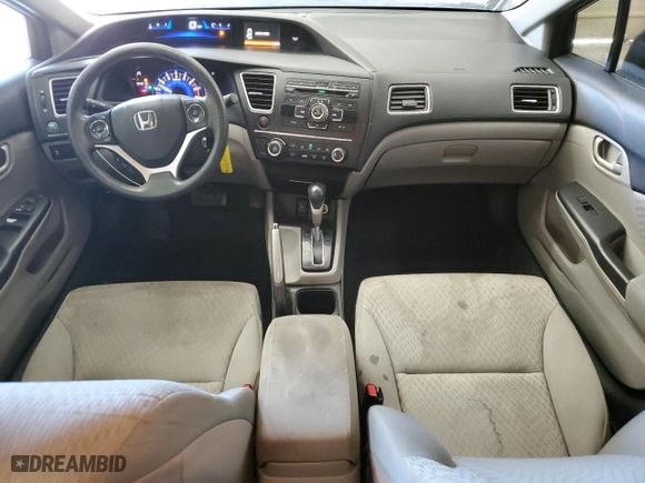 2015 Honda Civic Sedan LX with VIN 19XFB2F51FE016520, listed as a Copart auction lot 49957525 with 127,823 mi miles and Salvage Title. Bid and sale history available at carsss.com. Image 8.