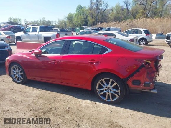 2014 Mazda 6 i Grand Touring with VIN JM1GJ1W60E1131931, listed as a IAAI auction lot 41995733 with 179,118 mi miles. Bid and sale history available at carsss.com. Image 15.