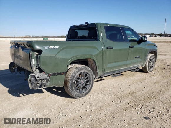 2022 Toyota Tundra 2WD SR5 with VIN 5TFLA5AB9NX017000, listed as a Copart auction lot 42941845 with 39,278 mi miles and Salvage Title. Bid and sale history available at carsss.com. Image 3.