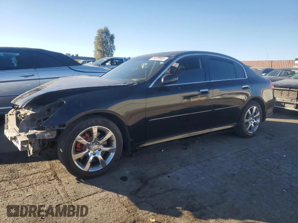 2005 Infiniti G35 with VIN JNKCV51E45M225025, listed as a Copart auction lot 89391355 with Not Provided miles and Salvage Title. Bid and sale history available at DreamBid. Image 1.