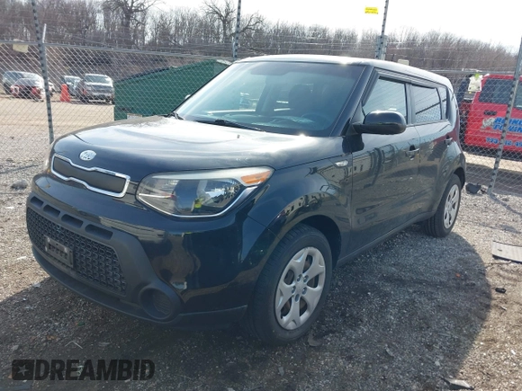 2014 Kia Soul with VIN KNDJN2A2XE7037945, listed as a IAAI auction lot 41777905 with 104,005 mi miles. Bid and sale history available at carsss.com. Image 17.