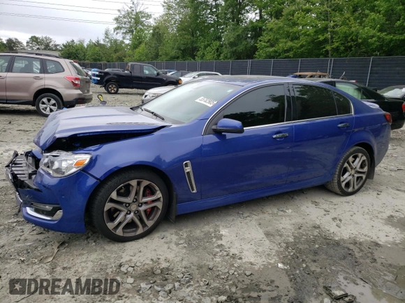 2017 Chevrolet SS z VIN 6G3F15RW5HL300271, wystawiony jako Copart lot #55782905 z przebiegiem 29 389 mil mil oraz Szkoda całkowita • Salvage title. Historia ofert i sprzedaży dostępna na DreamBid. Obrazek 1.