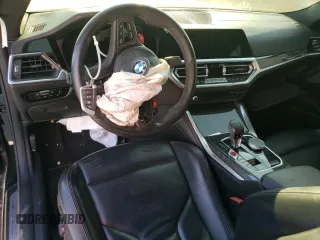 2021 BMW M4 Competition with VIN WBS33AZ09MCG55478, listed as a Copart auction lot 73495724 with 0 mi miles and Salvage Title. Bid and sale history available at carsss.com. Image 8.