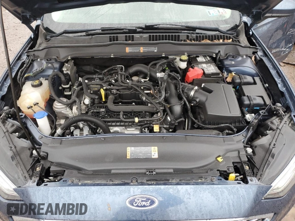 2019 Ford Fusion SE with VIN 3FA6P0HD6KR228591, listed as a Copart auction lot 52126565 with 35,012 mi miles and Salvage Title. Bid and sale history available at carsss.com. Image 11.