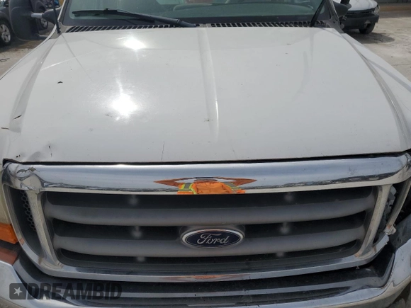1999 Ford Super Duty F-250 XL with VIN 1FTNF21F7XEA07513, listed as a Copart auction lot 49390225 with 173,726 mi miles and Salvage Title. Bid and sale history available at carsss.com. Image 11.