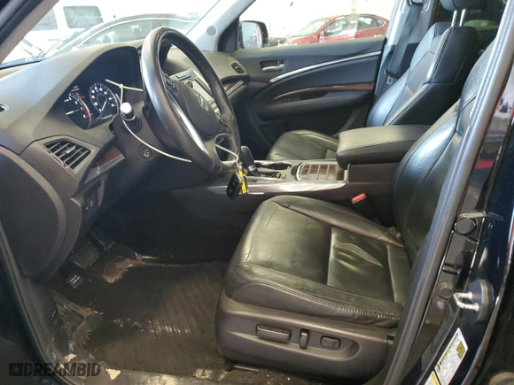 2015 Acura MDX Tech Pkg with VIN 5FRYD4H40FB009120, listed as a Copart auction lot 48024275 with NaN miles and Salvage Title. Bid and sale history available at carsss.com. Image 7.