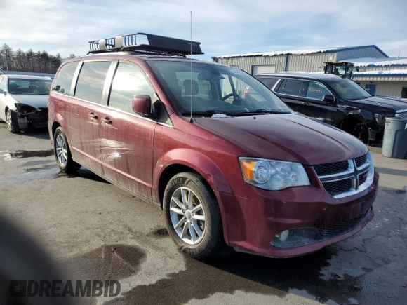 2019 Dodge Grand Caravan SXT with VIN 2C4RDGCG3KR689912, listed as a Copart auction lot 44472845 with 96,282 mi miles and Salvage Title. Bid and sale history available at carsss.com. Image 4.