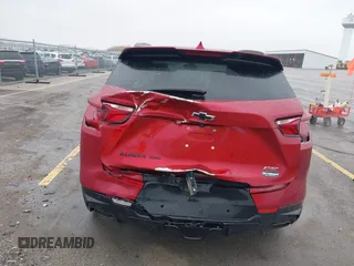 2021 Chevrolet Blazer RS z VIN 3GNKBKRS1MS526890, wystawiony jako IAAI lot #42072714 z przebiegiem 86 396 mil mil oraz . Historia ofert i sprzedaży dostępna na DreamBid. Obrazek 6.