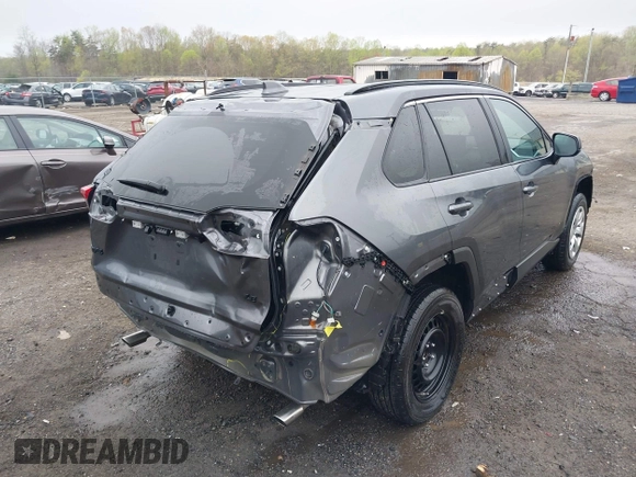 2021 Toyota RAV4 LE with VIN 2T3H1RFV3MC136570, listed as a IAAI auction lot 41948469 with 25,630 mi miles. Bid and sale history available at carsss.com. Image 19.