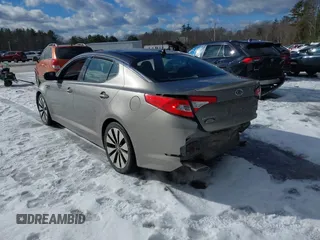 2012 Kia Optima SX with VIN 5XXGR4A66CG005804, listed as a IAAI auction lot 41499342 with 115,808 mi miles and . Bid and sale history available at carsss.com. Image 3.