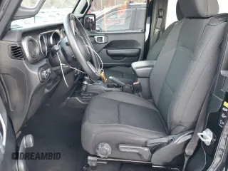 2021 Jeep Wrangler 80th Anniversary with VIN 1C4GJXANXMW638080, listed as a Copart auction lot 86476294 with 37,239 mi miles and Salvage Title. Bid and sale history available at DreamBid. Image 7.