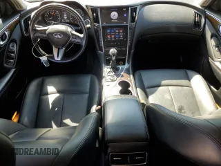 2019 Infiniti Q50 Luxe with VIN JN1EV7AP6KM517703, listed as a Copart auction lot 44838445 with 68,582 mi miles and Clean title. Bid and sale history available at DreamBid. Image 8.