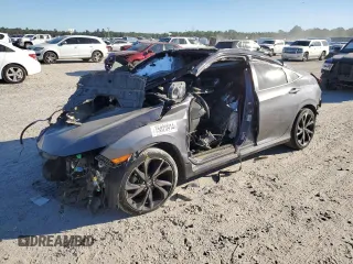 2019 Honda Civic Sport with VIN 2HGFC2F87KH537877, listed as a Copart auction lot 75820914 with Not provided miles and Non repairable. Bid and sale history available at DreamBid. Image 1.