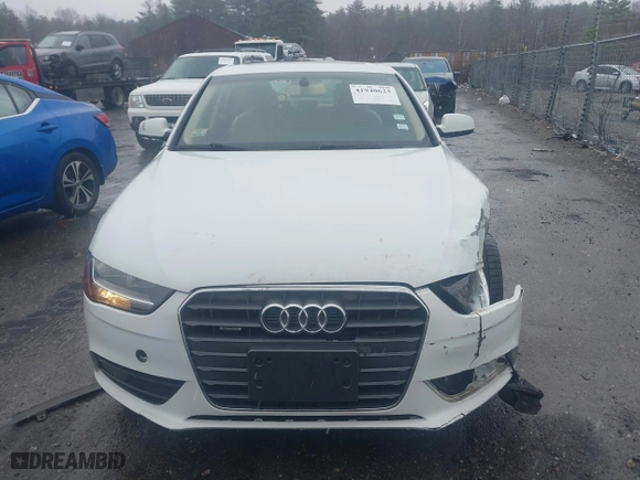 2014 Audi A4 Premium with VIN WAUBFAFL1EN038598, listed as a IAAI auction lot 41940623 with 103,544 mi miles. Bid and sale history available at carsss.com. Image 12.