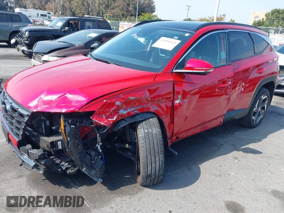 2023 Hyundai Tucson Limited with VIN 5NMJECAE6PH225180, listed as a IAAI auction lot 42095520 with 29,148 mi miles and . Bid and sale history available at DreamBid. Image 18.