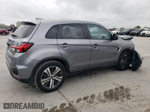 2022 Mitsubishi Outlander Sport SE with VIN JA4APVAU5NU008300, listed as a Copart auction lot 51391655 with 53,979 mi miles and Salvage Title. Bid and sale history available at carsss.com. Image 3.