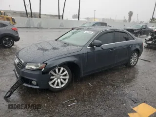 2011 Audi A4 2.0T Premium Plus with VIN WAUFFAFL6BN031028, listed as a Copart auction lot 45050465 with 109,280 mi miles and Salvage Title. Bid and sale history available at carsss.com. Image 1.