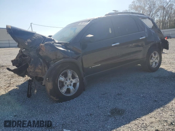 2008 GMC Acadia SLE1 with VIN 1GKEV13728J290905, listed as a Copart auction lot 50615075 with Not Provided miles and Salvage Title. Bid and sale history available at carsss.com. Image 1.