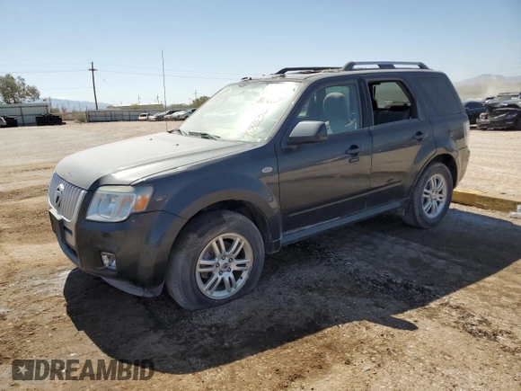 2009 Mercury Mariner Premier with VIN 4M2CU97G69KJ22351, listed as a Copart auction lot 62861255 with Not provided miles and Clean title. Bid and sale history available at DreamBid. Image 1.