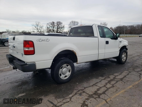 2008 Ford F-150 XL z VIN 1FTRF14W38KB81671, wystawiony jako Copart lot #84194884 z przebiegiem 297 045 mil mil oraz Szkoda całkowita • Salvage title. Historia ofert i sprzedaży dostępna na DreamBid. Obrazek 3.
