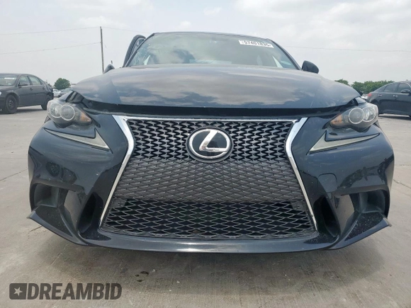 2015 Lexus IS 350 z VIN JTHBE1D23F5017980, wystawiony jako Copart lot #57401835 z przebiegiem 115 485 mil mil oraz Szkoda całkowita • Salvage title. Historia ofert i sprzedaży dostępna na DreamBid. Obrazek 5.