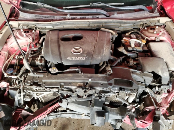 2014 Mazda 3 i Grand Touring with VIN JM1BM1W74E1178891, listed as a Copart auction lot 52895585 with 180,276 mi miles and Salvage Title. Bid and sale history available at carsss.com. Image 13.