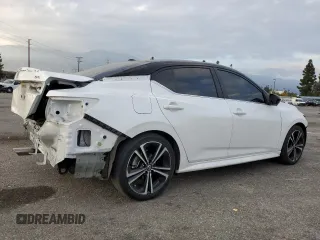 2023 Nissan Sentra SR with VIN 3N1AB8DV7PY254505, listed as a Copart auction lot 44077765 with 61,033 mi miles and Salvage Title. Bid and sale history available at carsss.com. Image 3.