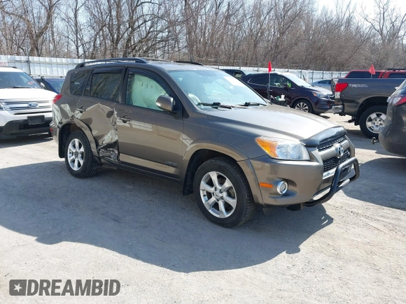 2012 Toyota RAV4 Limited z VIN 2T3DK4DV2CW090082, wystawiony jako IAAI lot #41776157 z przebiegiem 166 327 mil mil oraz . Historia ofert i sprzedaży dostępna na DreamBid. Obrazek 1.