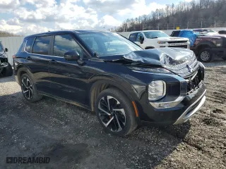 2023 Mitsubishi Outlander SE with VIN JA4J4UA83PZ021218, listed as a Copart auction lot 45847115 with 45,615 mi miles and Salvage Title. Bid and sale history available at carsss.com. Image 4.