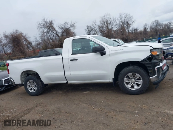 2020 Chevrolet Silverado 1500 Work Truck with VIN 3GCNWAEF3LG290998, listed as a IAAI auction lot 41350711 with 81,856 mi miles and . Bid and sale history available at DreamBid. Image 13.